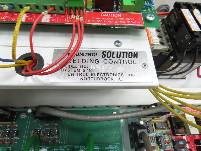 Unitrol Solution 9280-627 Robotic Spot Welder Control Panel Firing Board 4 Lead