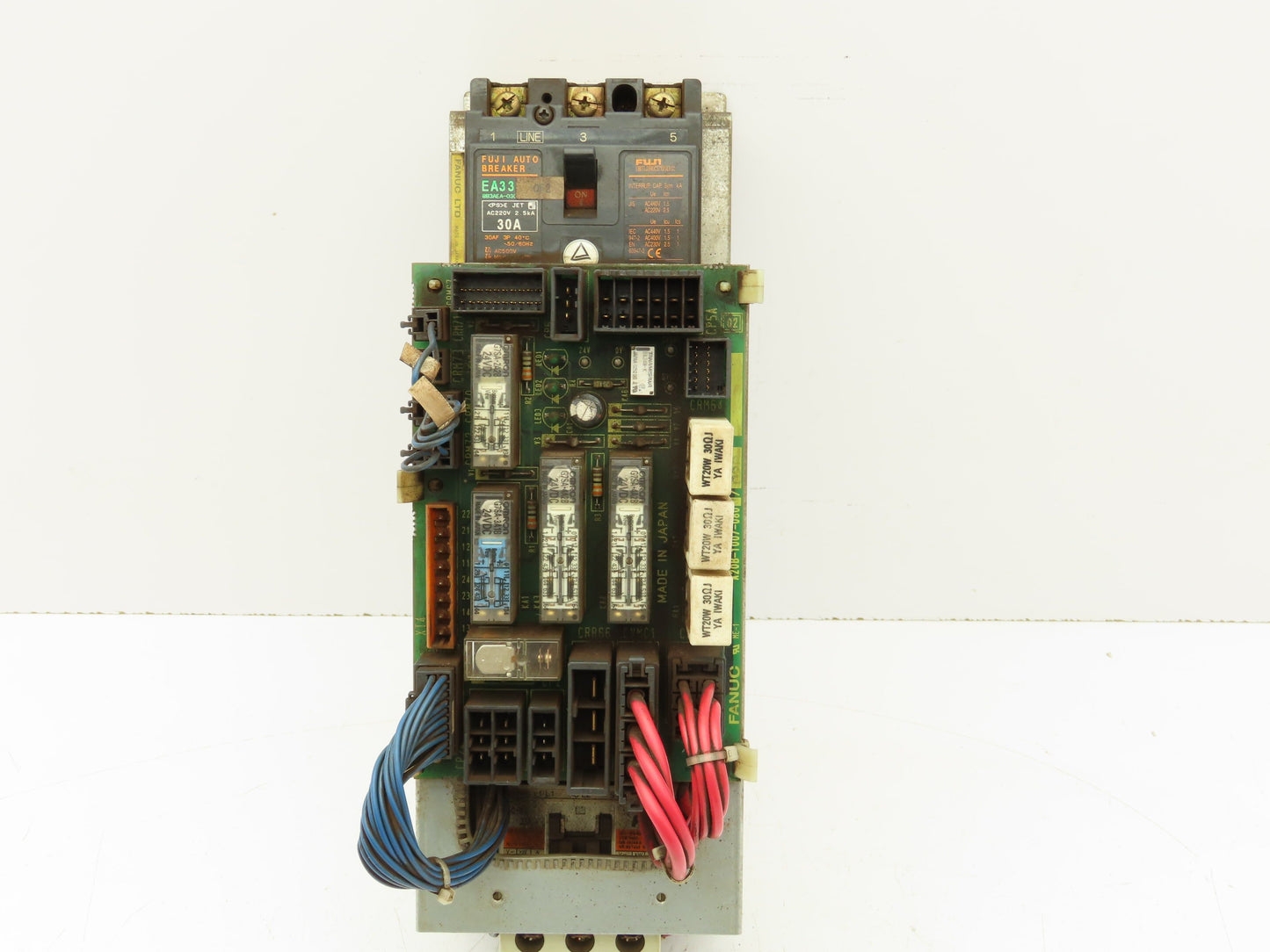 Fanuc A05B-2452-C471 Robotics Drive Emergency Stop Unit 3 Pole 30A