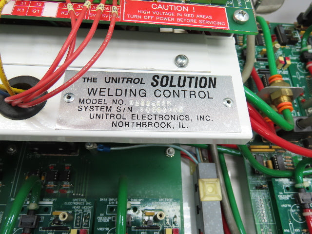 Unitrol Solution 9280-627 Robotic Spot Welder Control Panel Firing Board 8 Lead
