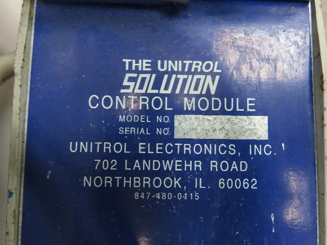 Unitrol Solution 9280-627 Robotic Spot Welder Control Panel Firing Board 8 Lead