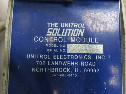 Unitrol Solution 9280-627 Robotic Spot Welder Control Panel Firing Board 8 Lead