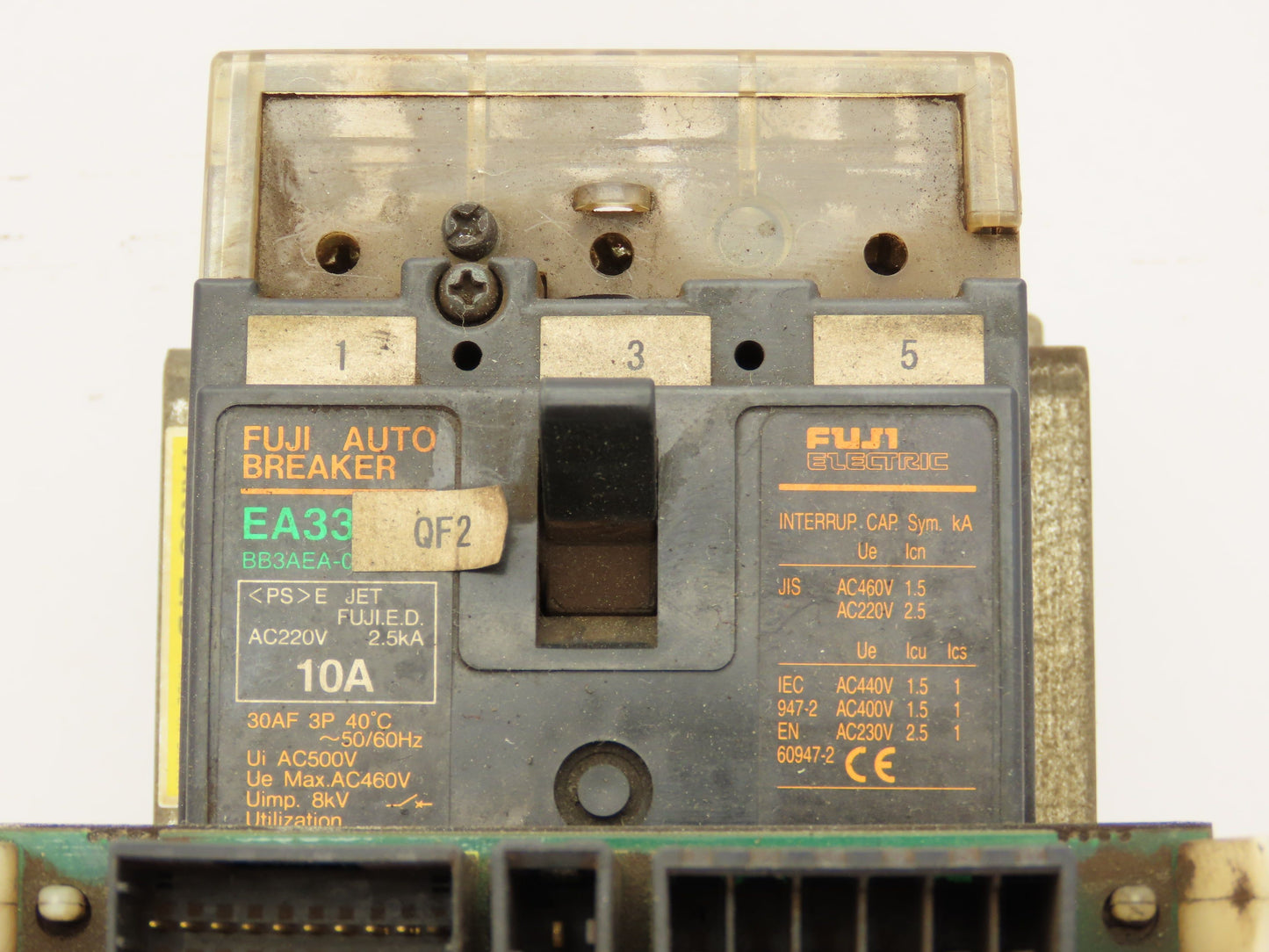 Fanuc A05B-2452-C474 Robotics Drive Emergency Stop Unit 3 Pole 10A