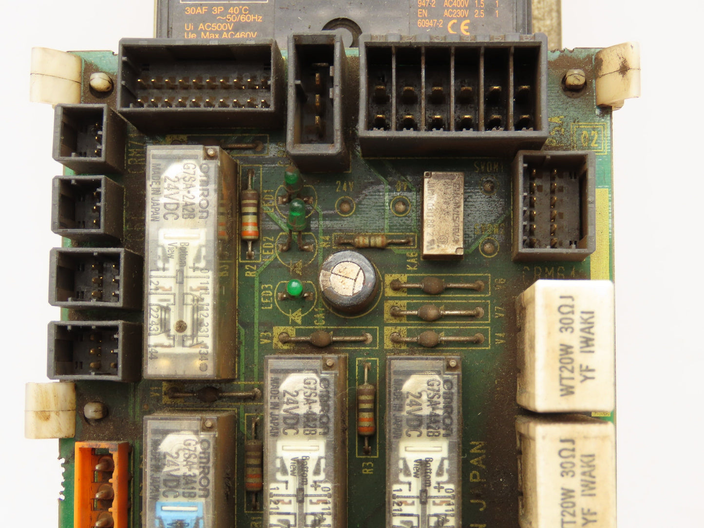 Fanuc A05B-2452-C474 Robotics Drive Emergency Stop Unit 3 Pole 10A