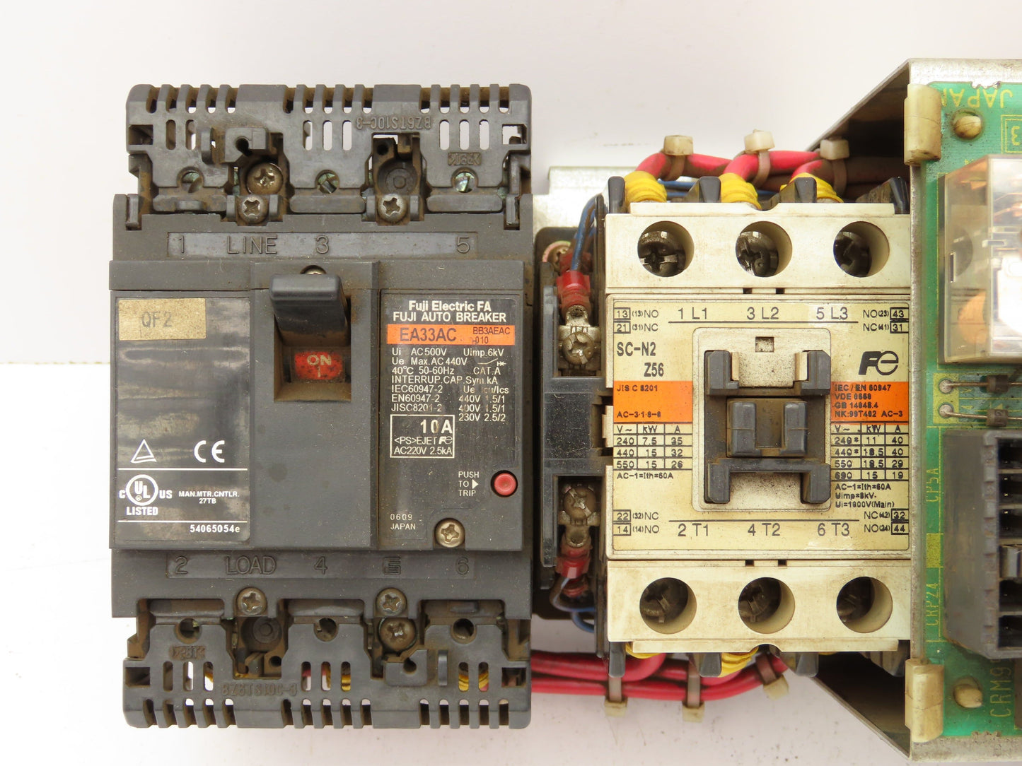 Fanuc A05B-2501-C400 Robotics Drive Emergency Stop Unit 3 Pole 10A