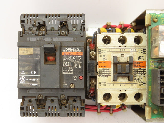 Fanuc A05B-2501-C400 Robotics Drive Emergency Stop Unit 3 Pole 10A