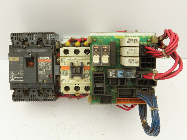 Fanuc A05B-2501-C400 Robotics Drive Emergency Stop Unit 3 Pole 10A