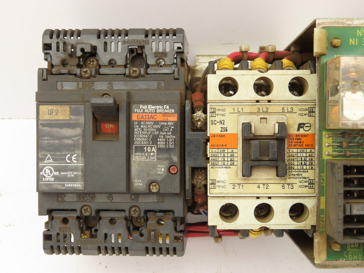 Fanuc A05B-2501-C400 Robotics Drive Emergency Stop Unit 3 Pole 10A