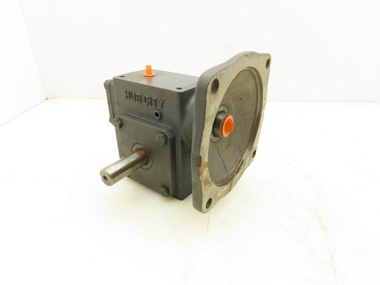 Hub City Model 184 PowerCube Speed Reducer 10:1 Gearbox 1.5Hp 175 RPM LH 56C