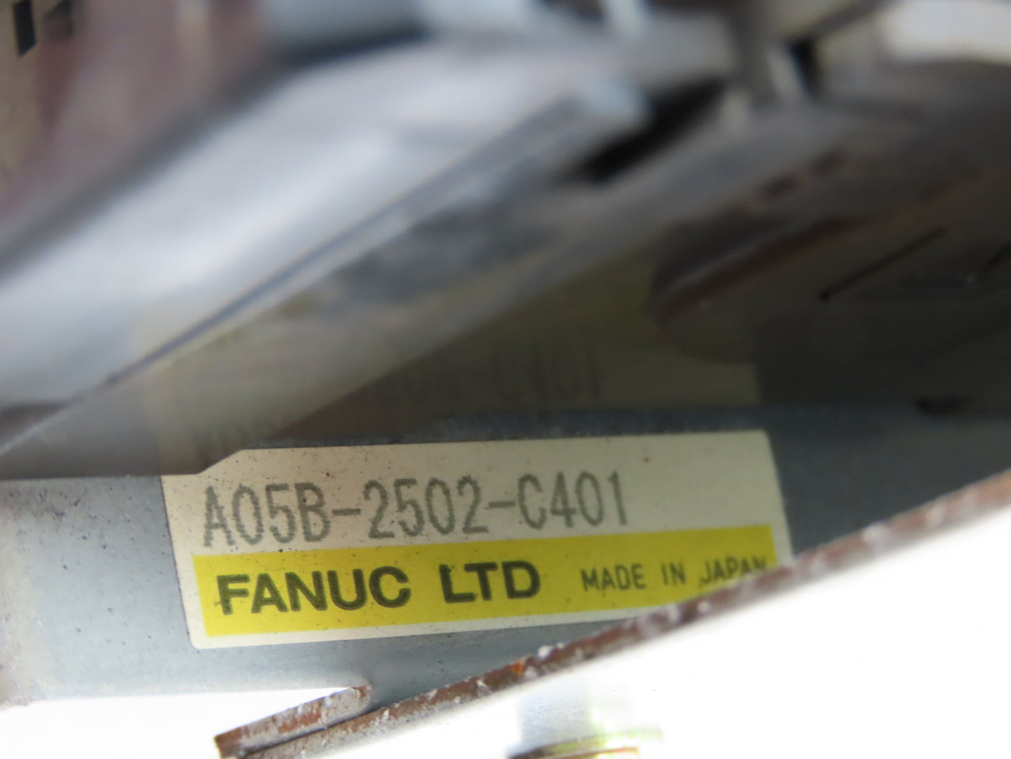 Fanuc A05B-2502-C401 Robotics Drive Emergency Stop Unit 3 Pole 30A