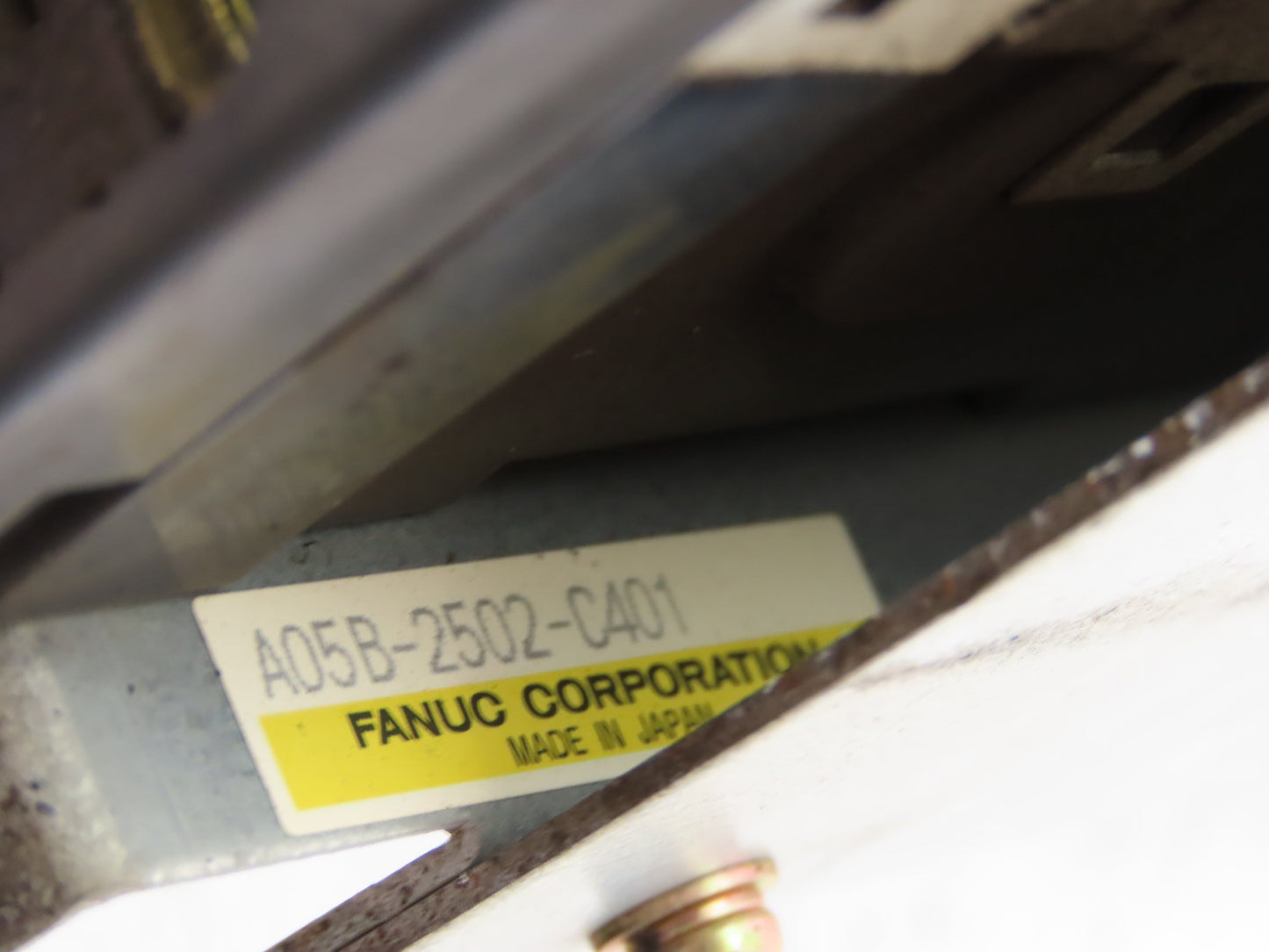 Fanuc A05B-2502-C401 Robotics Drive Emergency Stop Unit 3 Pole 30A