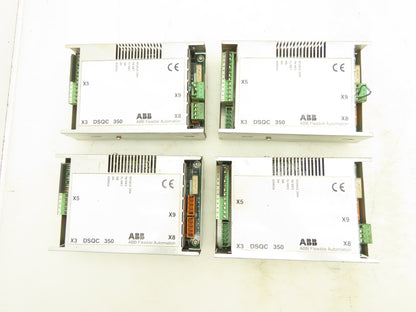 ABB 3HNE-00025-1/13 Remote I/O Module DSQC-350 Lot Of 4