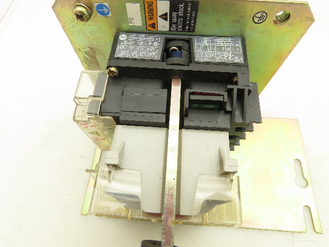 Allen Bradley 194R-NC030P3 Fused Disconnect Rotary Switch 600VAC 30A Series B