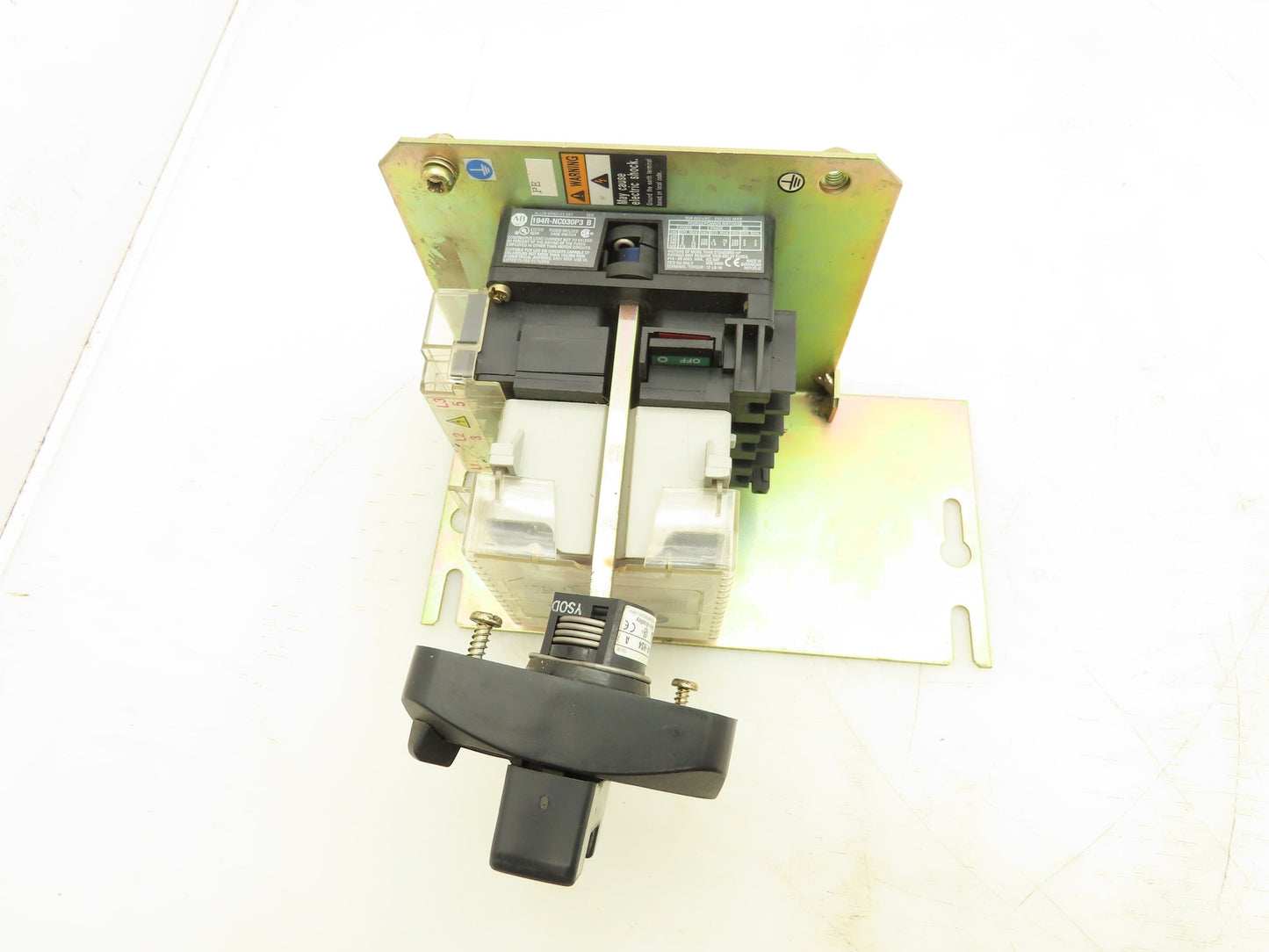 Allen Bradley 194R-NC030P3 Fused Disconnect Rotary Switch 600VAC 30A Series B