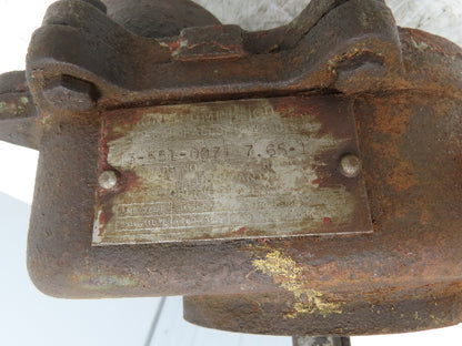 Viking Pump 3-551-007-765 Helical Gear Reducer 7.65:1 Ratio  -Needs Repair