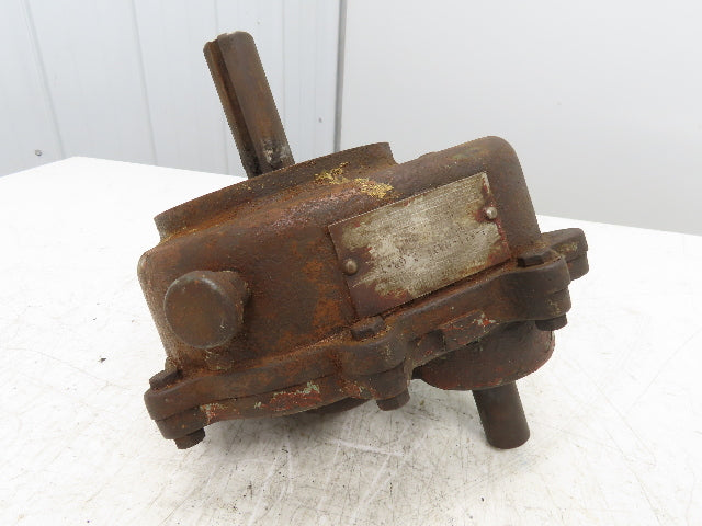 Viking Pump 3-551-007-765 Helical Gear Reducer 7.65:1 Ratio  -Needs Repair