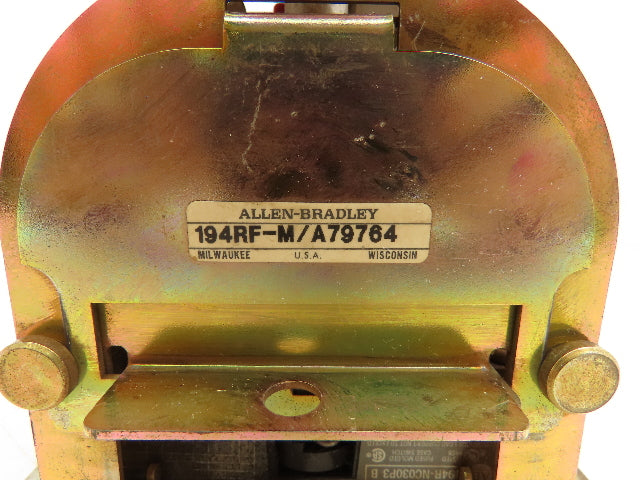 Allen Bradley 194RF-M/A79764 Fused Disconnect Rotary Switch 600VAC 30A 3 Pole