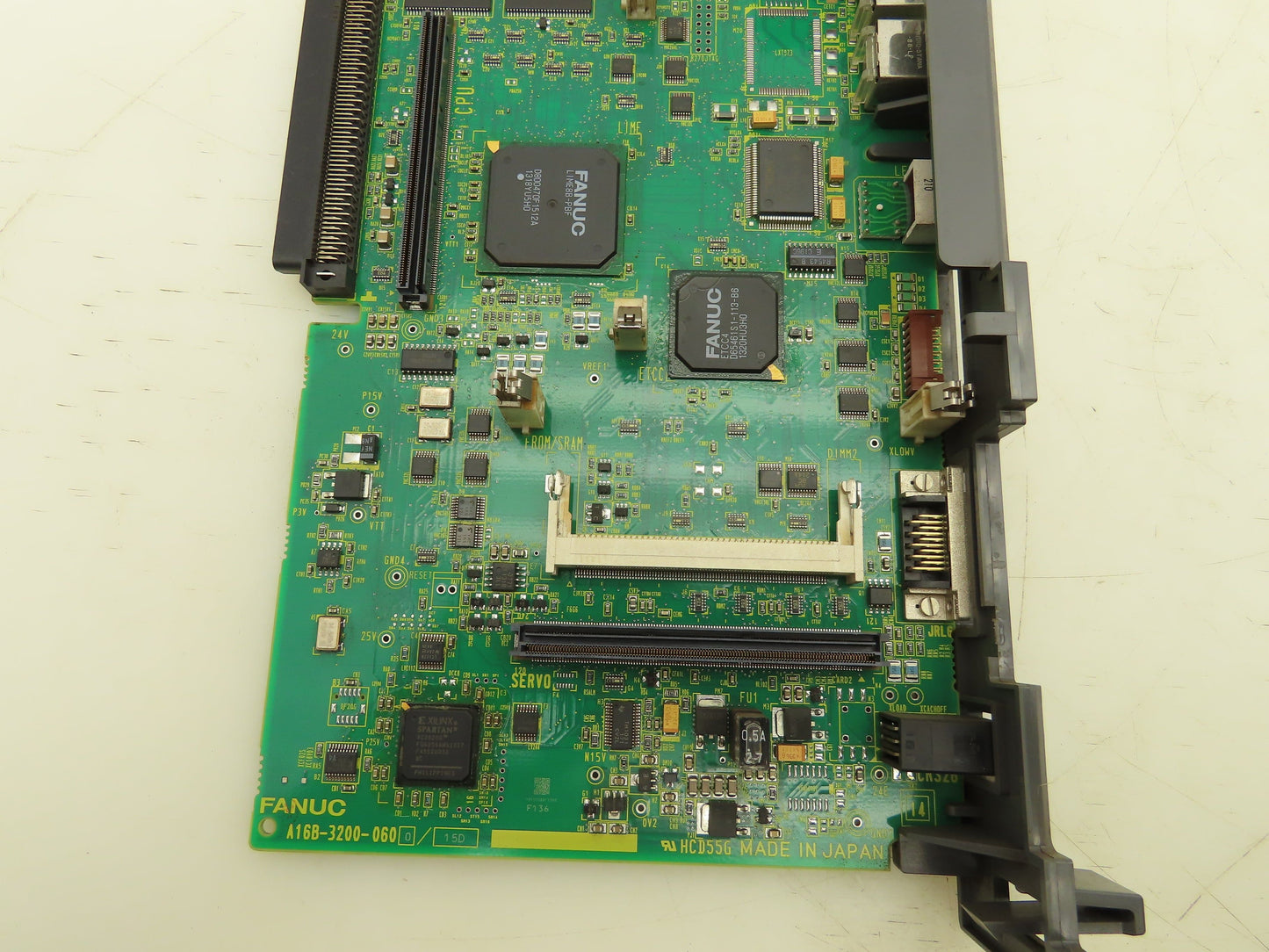 Fanuc A16B-3200-0600/15D Servo Drive R-30ia Main CPU PCB