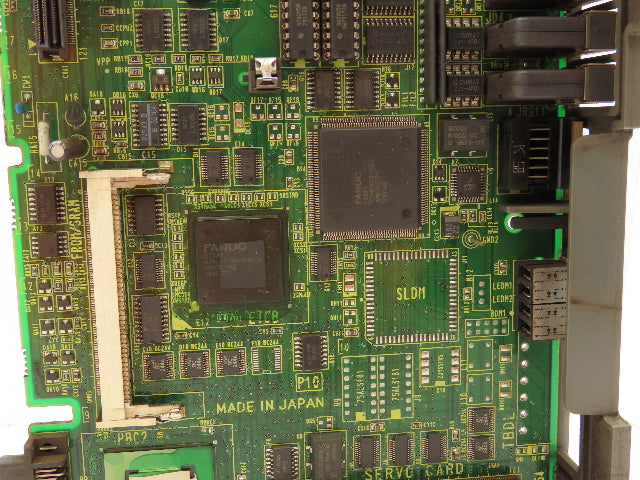 Fanuc A16B-3200-0412/08A Servo Drive Main CPU Module PCB