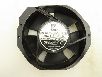 Orion OA172SAPL-22-1 TB Insert axial cooling fan 230VAC 50/60 Hz Lot Of 2