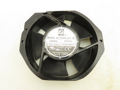 Orion OA172SAPL-22-1 TB Insert axial cooling fan 230VAC 50/60 Hz Lot Of 2