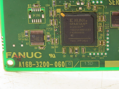 Fanuc A16B-3200-0600/13D Servo Drive Main CPU PCB