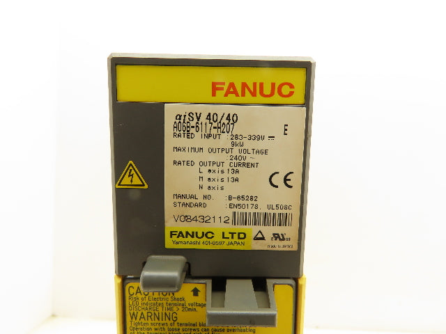Fanuc A06B-6117-H207 Servo Amplifier Module 9kw 240V