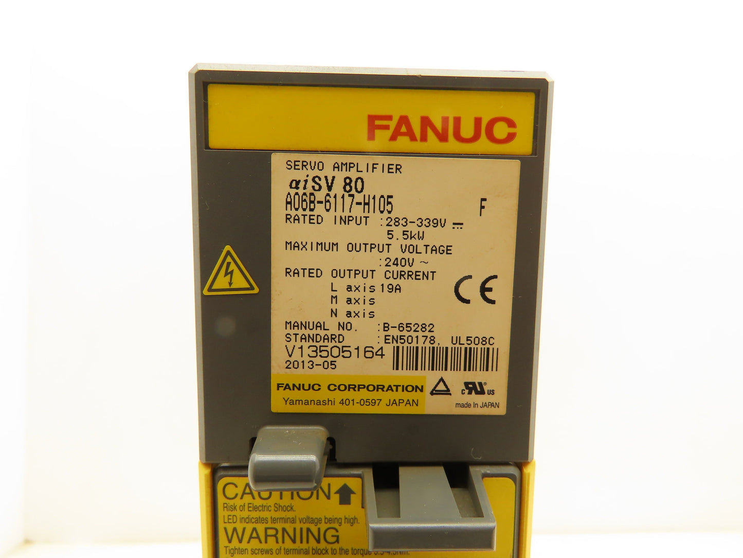 Fanuc A06B-6117-H105 Servo Amplifier Module 5.5kw 240V