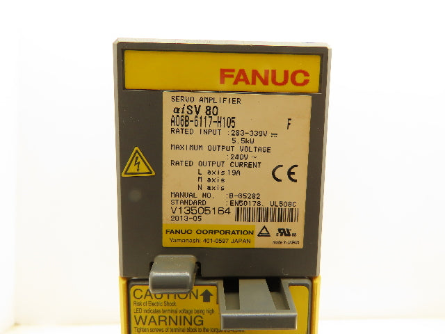 Fanuc A06B-6117-H105 Servo Amplifier Module 5.5kw 240V