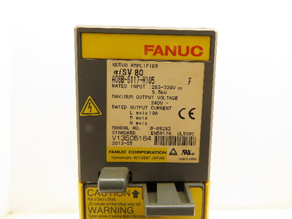 Fanuc A06B-6117-H105 Servo Amplifier Module 5.5kw 240V