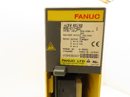 Fanuc A06B-6117-H207 Servo Amplifier Module 9kw 240V