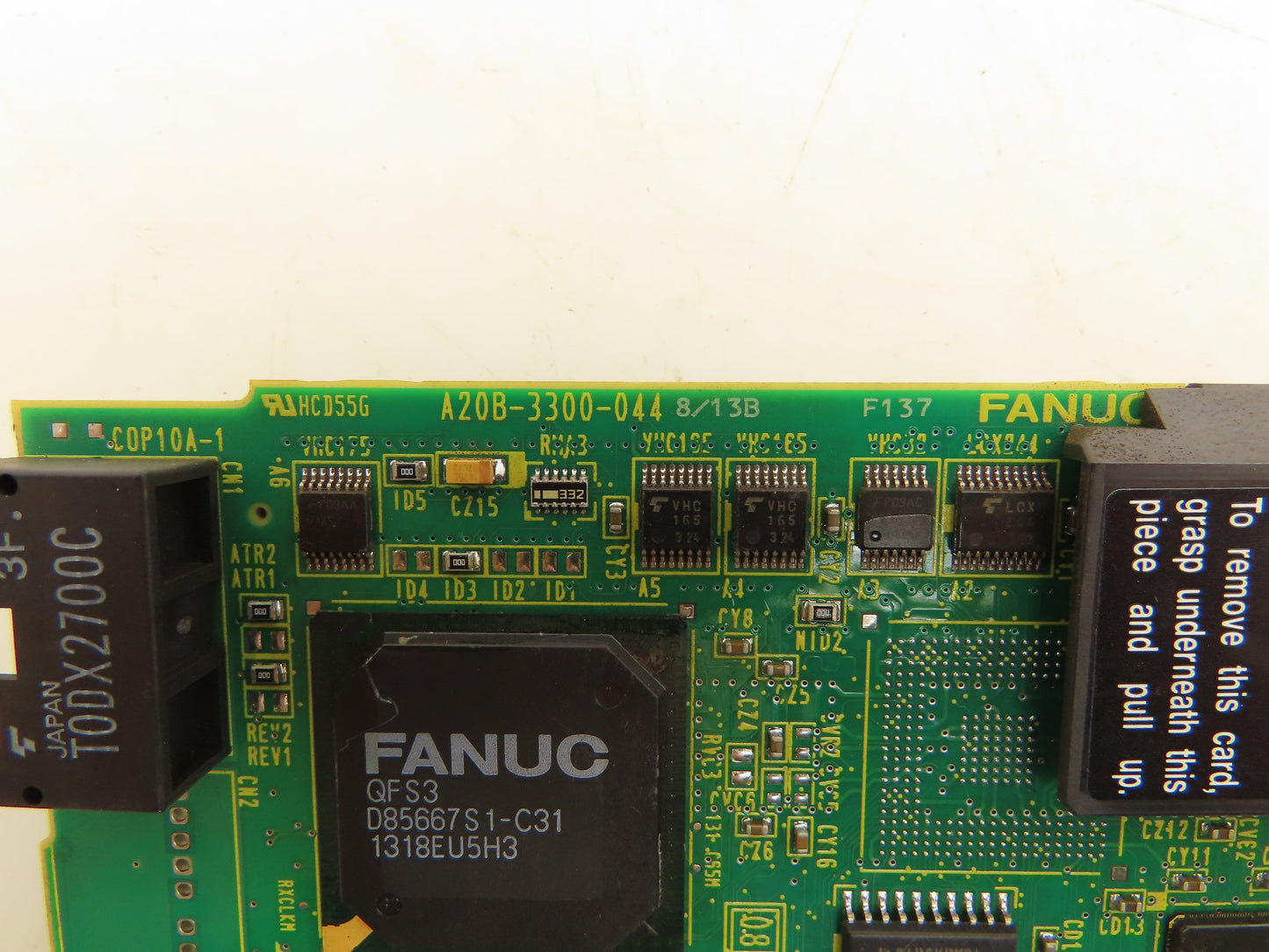 Fanuc A20B-3300-0448/13B Axis Control Card Lot of 2