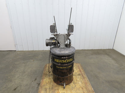Herschal Mixing Tank 30 Gal Plastic Lined Drum 1/4 Hp 12" Impeller Float Switch