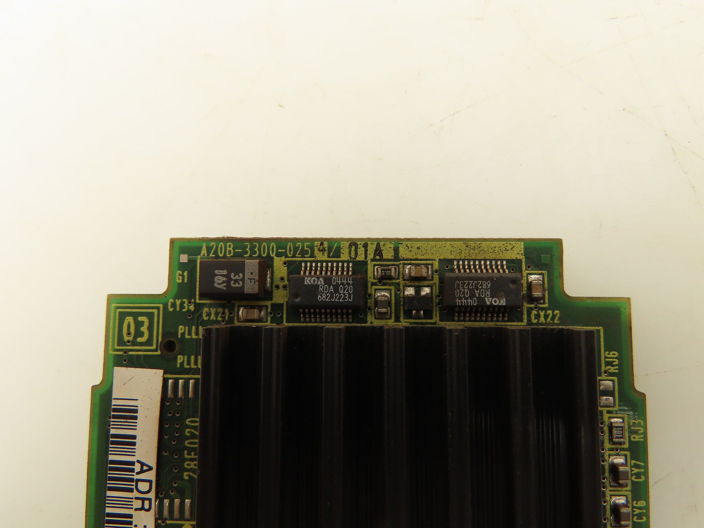 Fanuc A20B-3300-0254/01A Servo Drive 32 MEG DRAM CPU Module