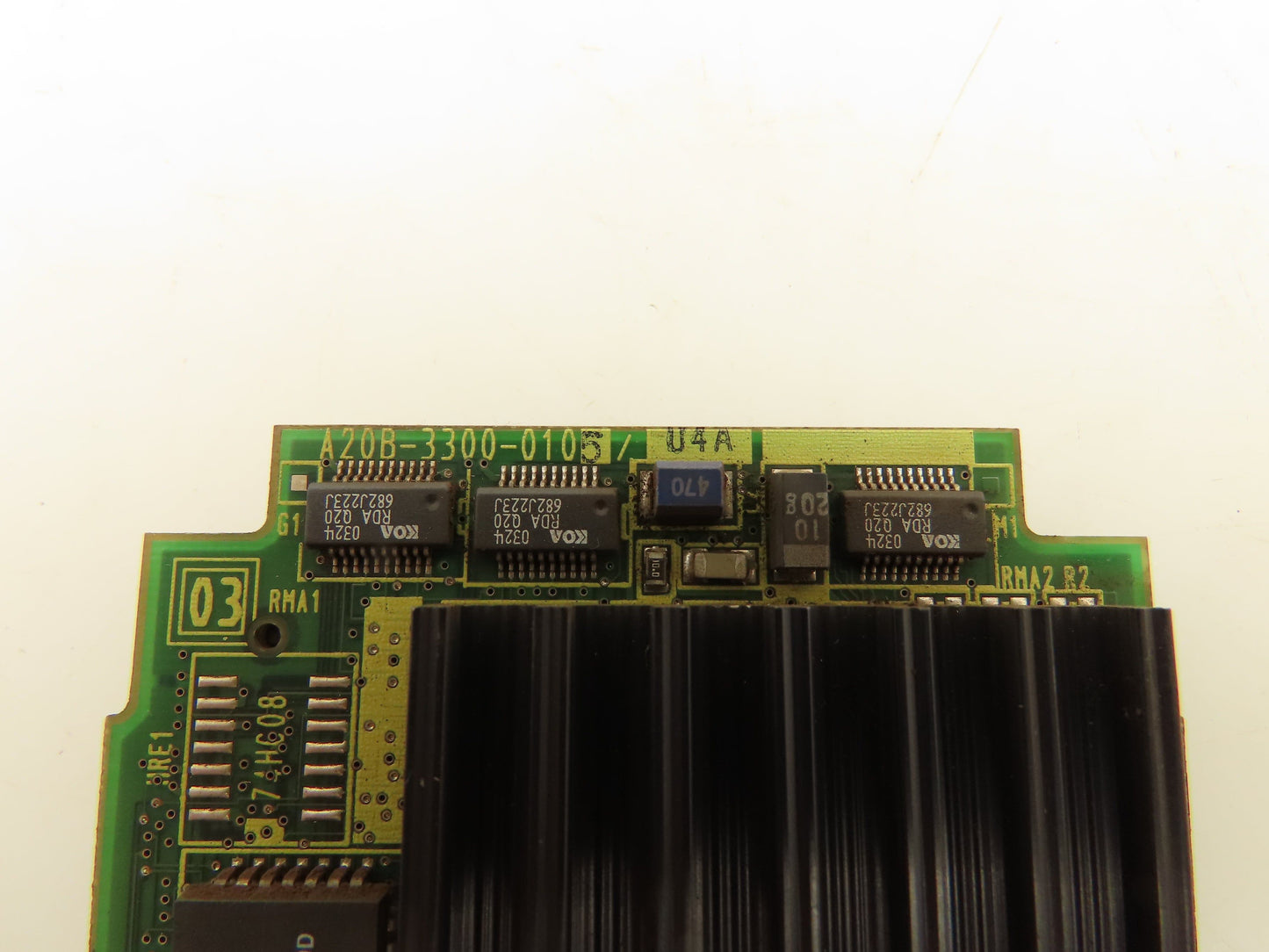 Fanuc A20B-3300-0105/04A Servo Drive CPU Module W/16 MEG SDRAM
