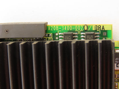 Fanuc A20B-3400-0020/08A Servo Drive CPU Module W/32 MEG SDRAM
