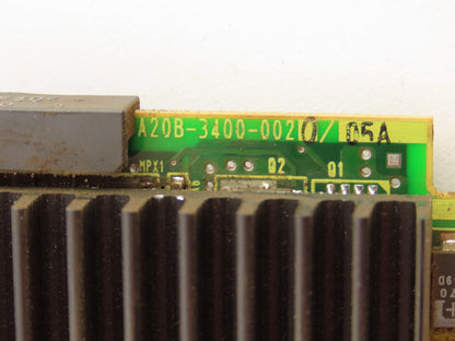 Fanuc A20B-3400-0020/05A Servo Drive CPU Module W/32 MEG SDRAM