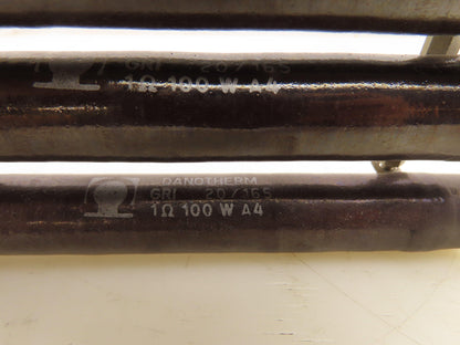 Danotherm GRI 20/165 Power Resistor 100 W A4 Lot Of 6