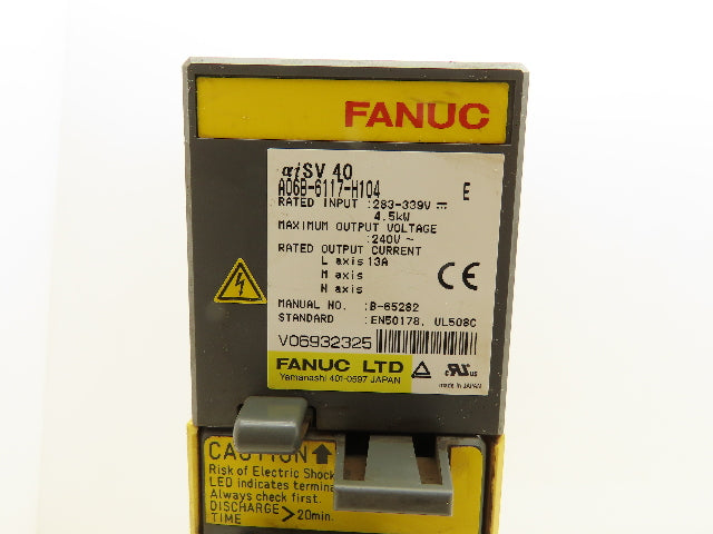Fanuc A06B-6117-H104 Servo Amplifier Module
