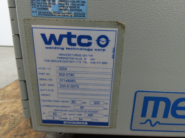 Electrical Enclosure 33x20x16" Disconnect Freestanding Wall Mount Spot Welder