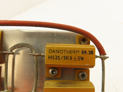Danotherm HS25 Aluminum Clad Wire Wound Resistor Bank 89.38 -89.41