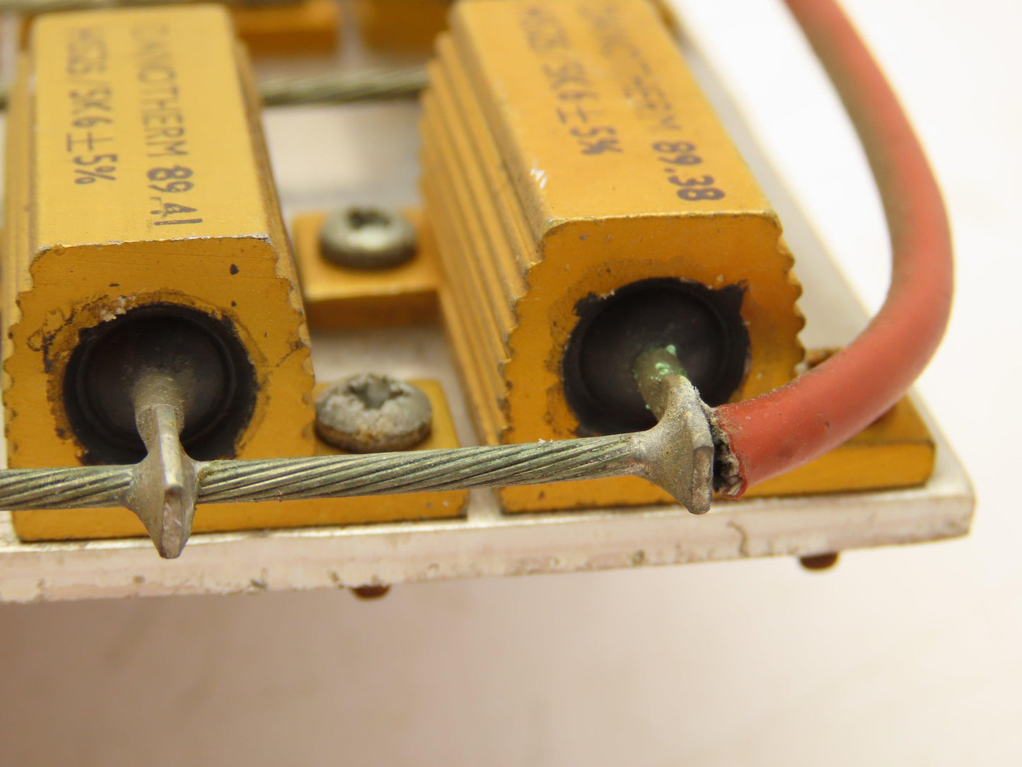 Danotherm HS25 Aluminum Clad Wire Wound Resistor Bank 89.38 -89.41