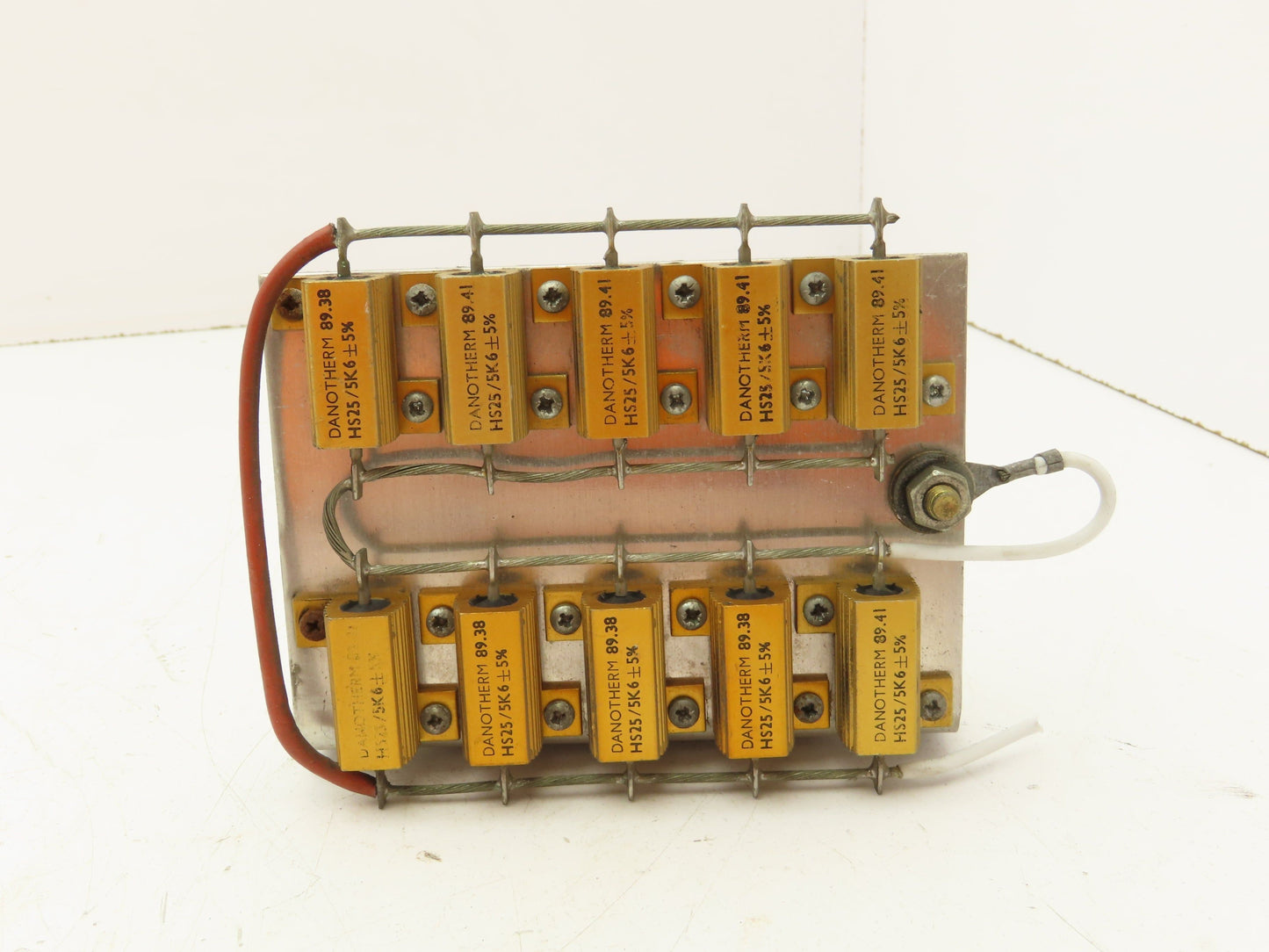 Danotherm HS25 Aluminum Clad Wire Wound Resistor Bank 89.38 -89.41