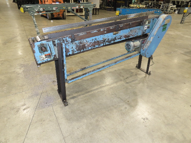 Arrowhead 7.5"x 7' Stainless Steel Tabletop Belt Incline Conveyor 47 FPM 480V