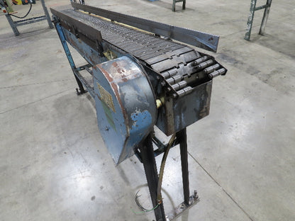 Arrowhead 7.5"x 7' Stainless Steel Tabletop Belt Incline Conveyor 47 FPM 480V