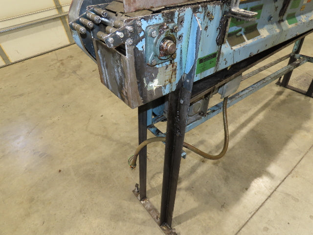 Arrowhead 7.5"x 7' Stainless Steel Tabletop Belt Incline Conveyor 47 FPM 480V