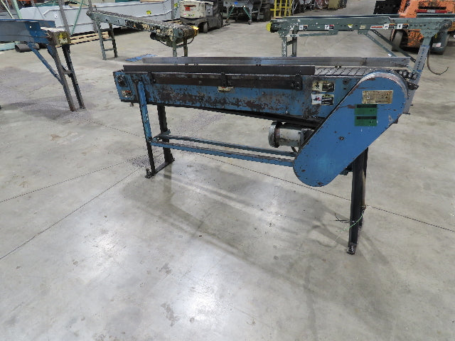 Arrowhead 7.5"x 7' Stainless Steel Tabletop Belt Incline Conveyor 47 FPM 480V