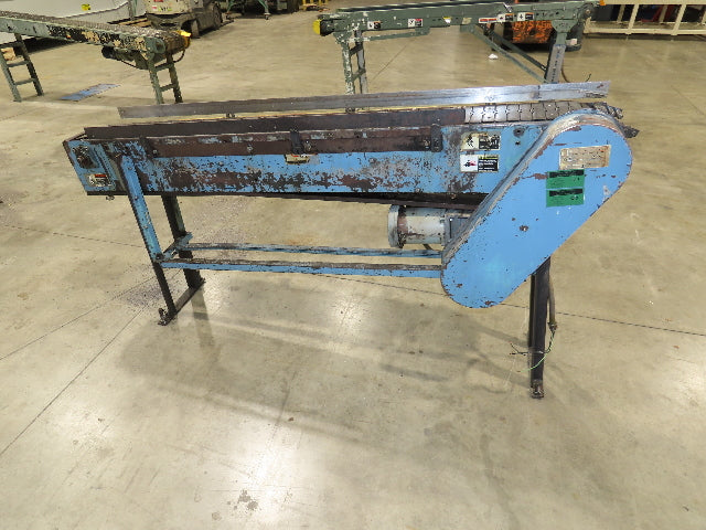 Arrowhead 7.5"x 7' Stainless Steel Tabletop Belt Incline Conveyor 47 FPM 480V