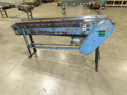 Arrowhead 7.5"x 7' Stainless Steel Tabletop Belt Incline Conveyor 47 FPM 480V