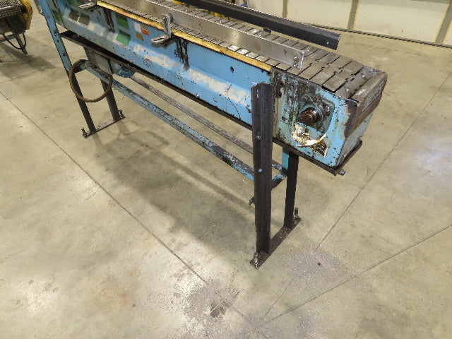 Arrowhead 7.5"x 7' Stainless Steel Tabletop Belt Incline Conveyor 47 FPM 480V