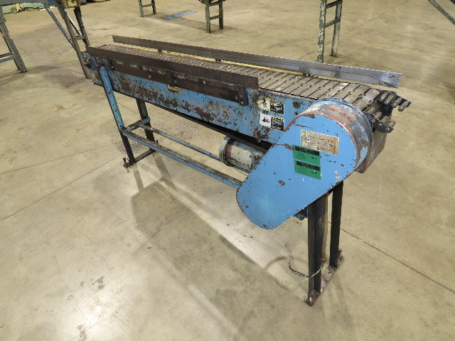 Arrowhead 7.5"x 7' Stainless Steel Tabletop Belt Incline Conveyor 47 FPM 480V